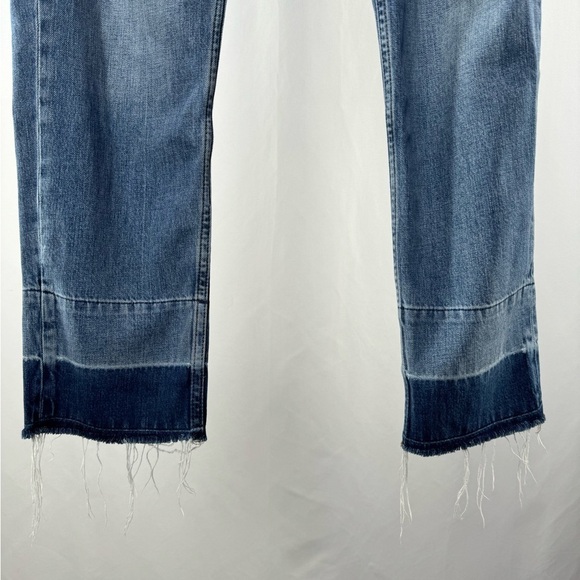 Allsaints‎ The Boys Frayed Hem Jeans in Blue Size 29 - Picture 3 of 14